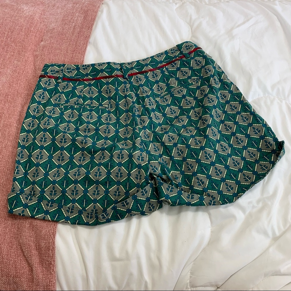 ANTHROPOLOGIE Corey Lynn Calter Printed Pattern Shorts 4 - Picture 6 of 16